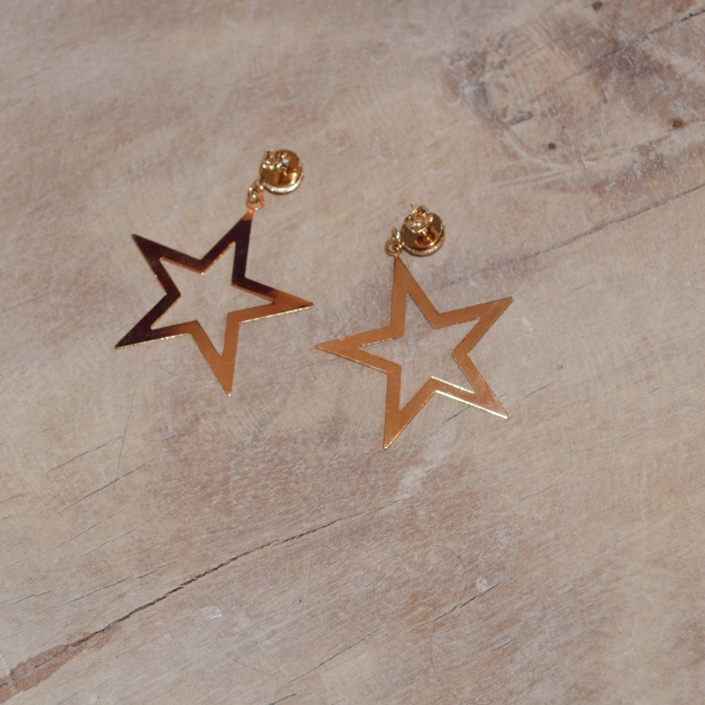 star earrings!